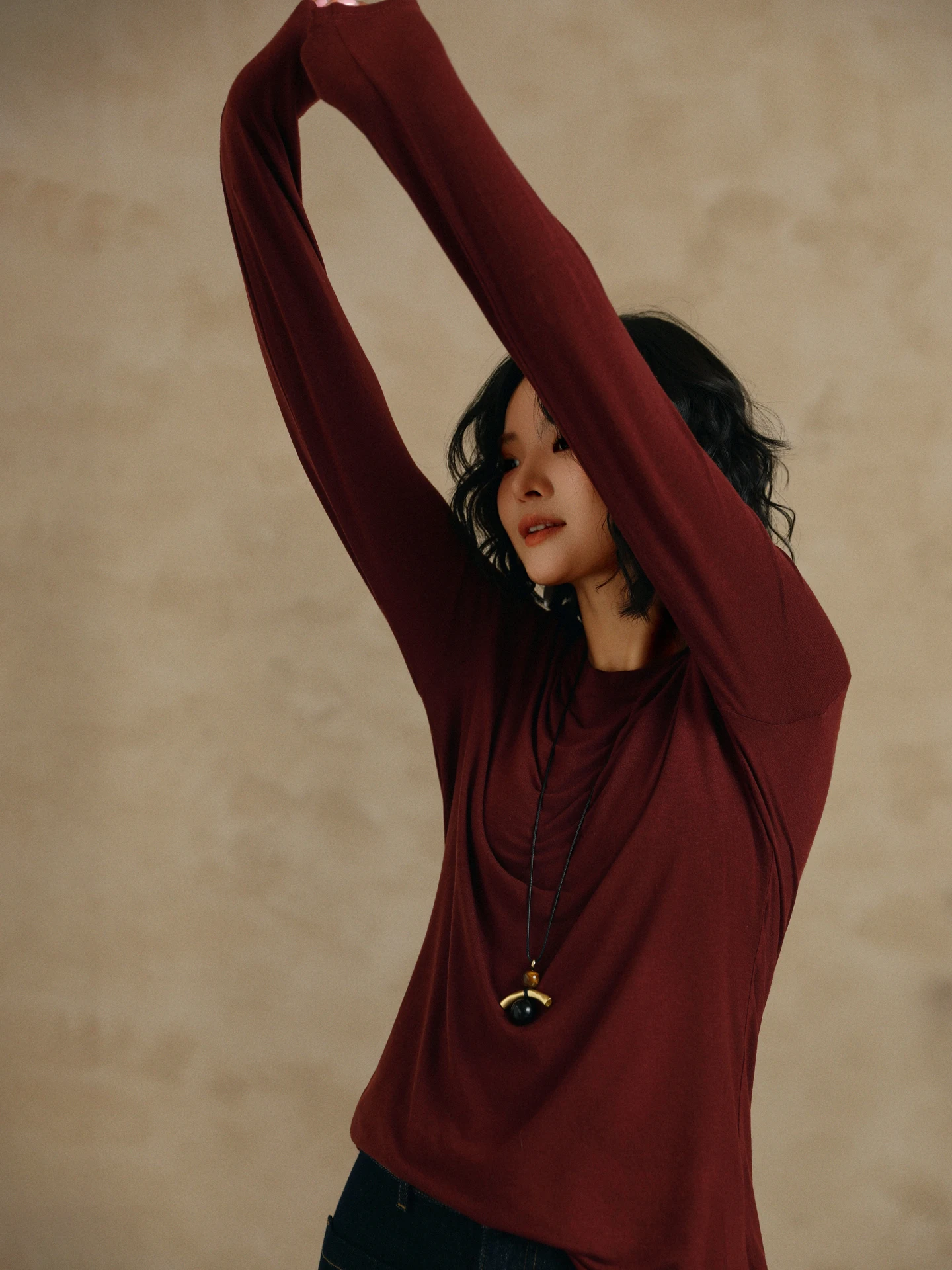 

Универсальная женская базовая футболка с круглым вырезом, комфортная, эластичная, самонагревающаяся, для осени и зимы, модная, для повседневной носки