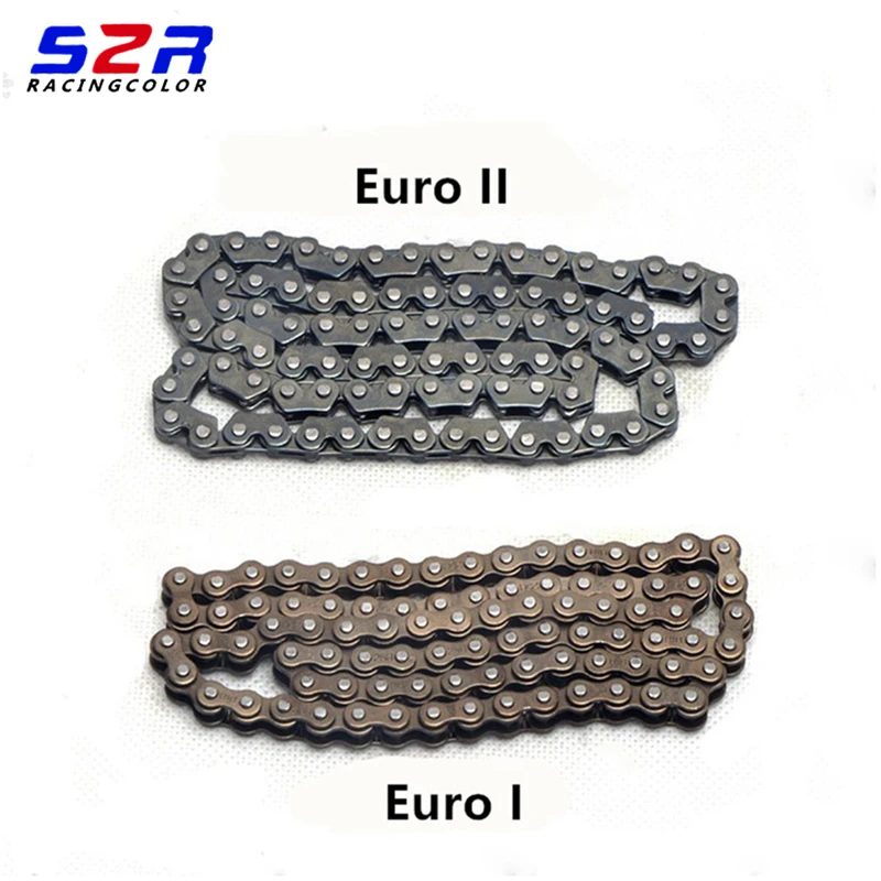 motorcycle YBR125   cam timing chain small roller chain Tank chain for Yamaha 125cc YBR 125 XTZ125 TTR transmission spare parts