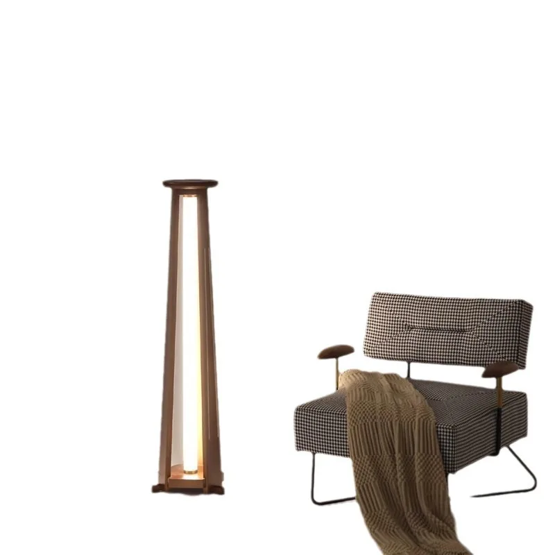 

Medieval shelf floor lamp New Chinese living room simple