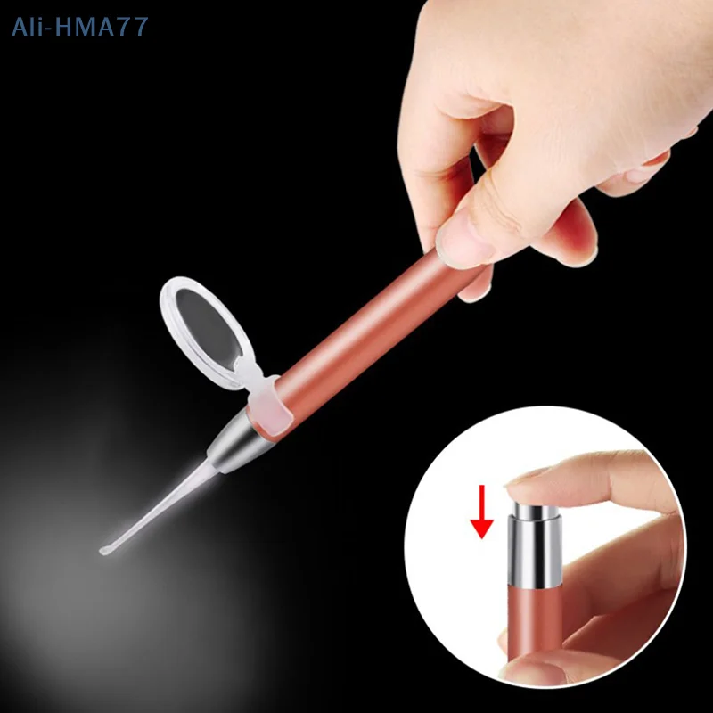 LED Baby Ear Wax Removal Cleaner Tool Flashlight Earpick Endoscope Penlight Cleaning Remover Light Visual Spoon