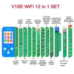 JCID-programador V1SE para reparación de matriz de puntos, dispositivo con Wifi, 12 en 1, para lectura y escritura de datos de Iphone