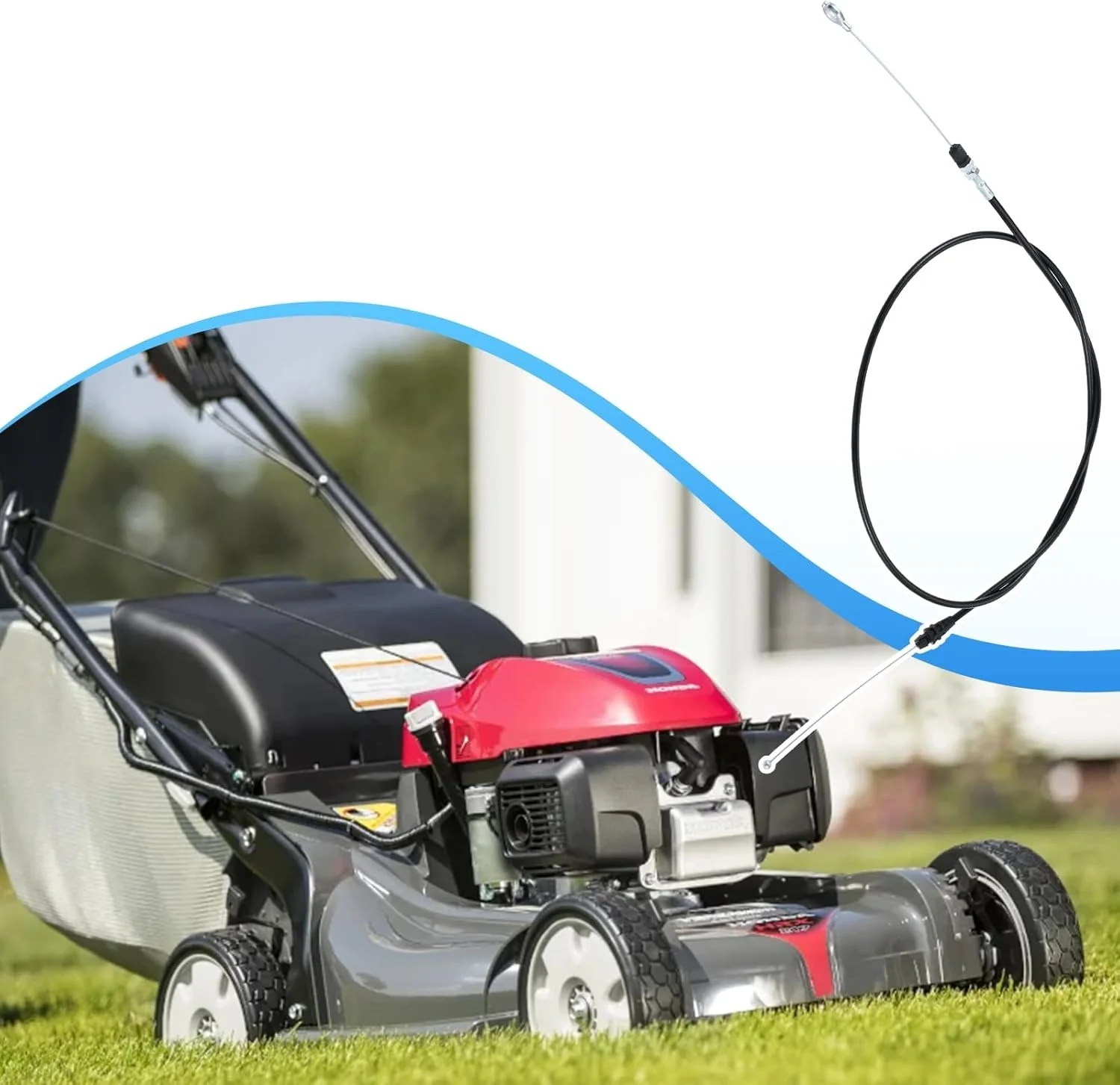 Сменный кабель Roto Stop 54530-VH7-000 для моделей Honda HRX217 HRX217K1 HRX217K2 HRX217K3 HRX217K4 HMA/HXA/HZAA/HYAA