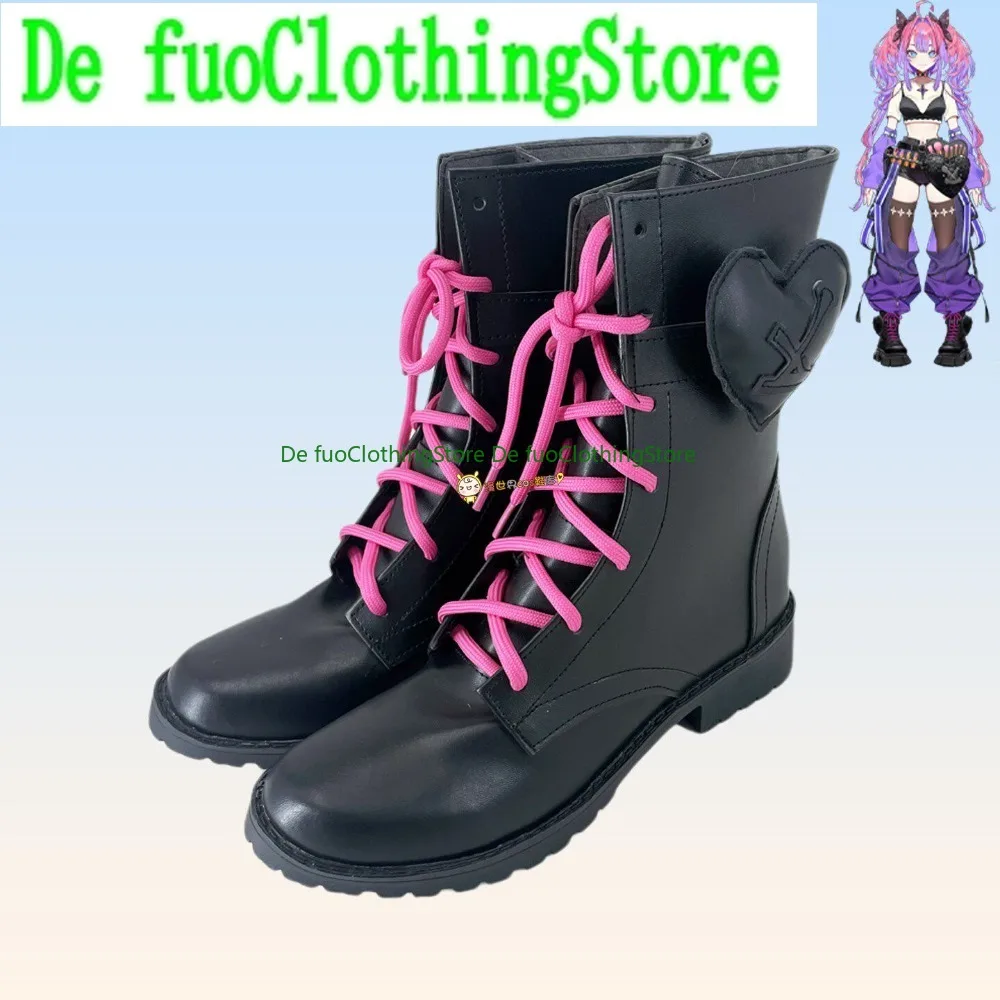 Shoes Game Role Playing Shoes Cosplay Shoes Casual Boots Anime Party Halloween Women's Customization