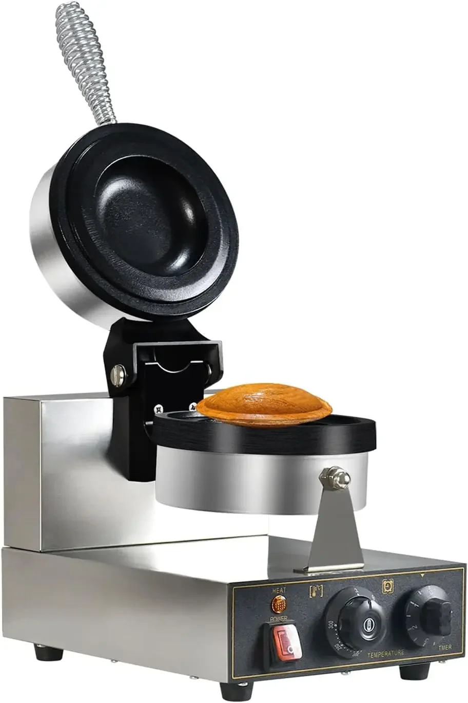 صانع البرجر، صانع البرجر UFO، صانع الوافل لملء الآيس كريم، ماكينة صنع الوافل الهامبرغر، ماكينة صنع الساندوتشات، غير مطلية، منزلية أو