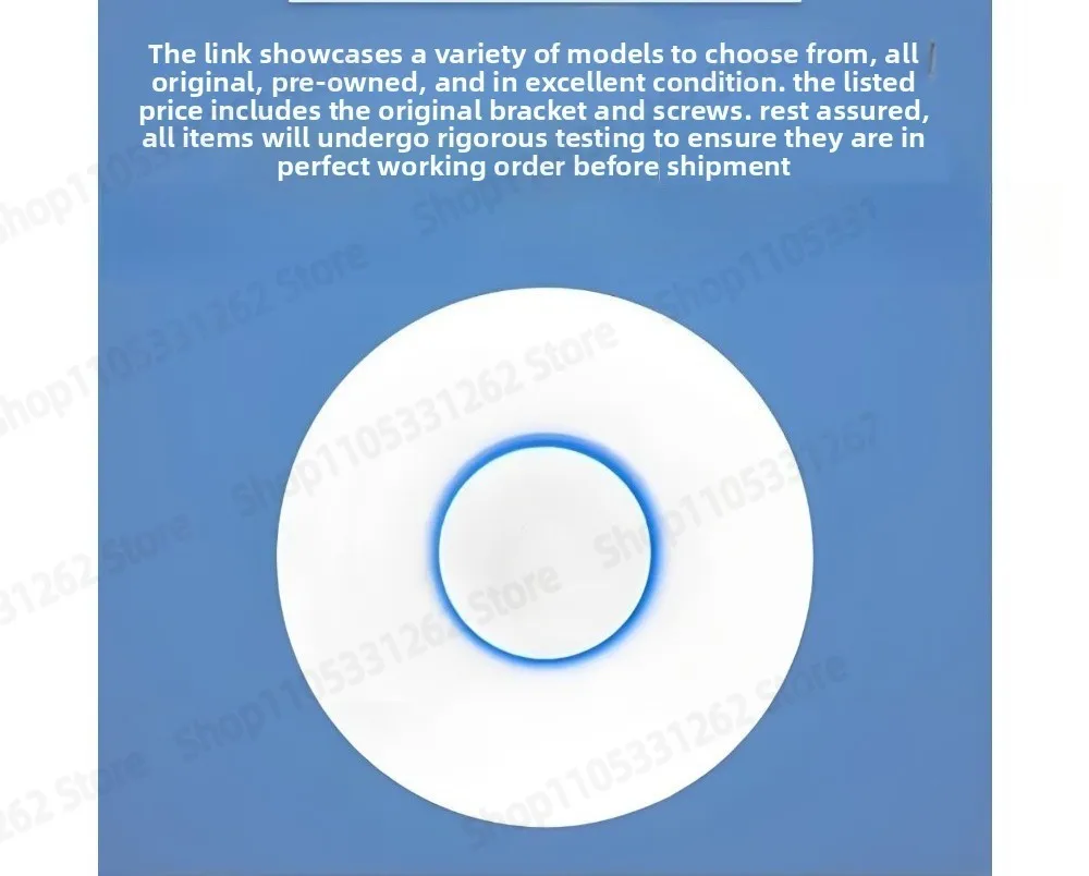 For UniFi UAP-AC-PRO SHD EDU LITE Enterprise Wireless AP Ceilin X1 G Mounted High-power UniFi Household Gigabit Dual Band (Used)