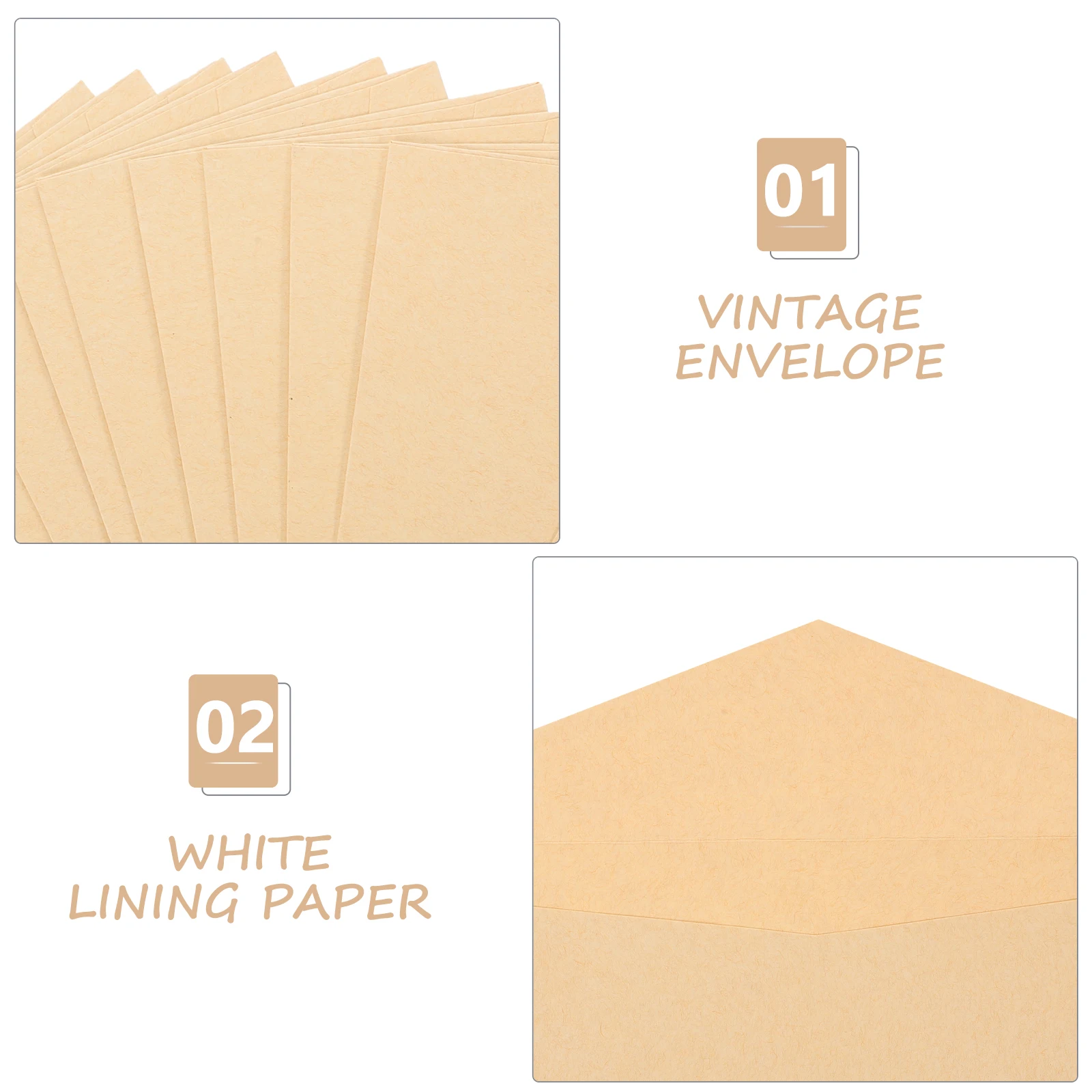 

10pcs Envelopes for Invitations Fancy Decorative Wedding Party Accessories Compact Gift Card Envelopes Portable Blank Envelope