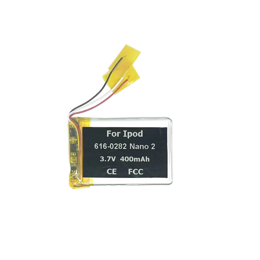616-0283 616-0287 400mAh Battery For Apple iPod Nano 2nd 2 Gen 4GB A1199 Nano2 Accumulator AKKU
