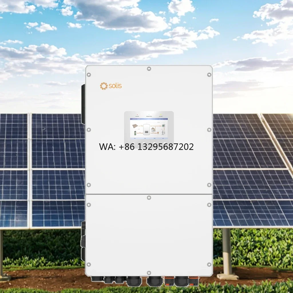 

Solis Single Phase 2.5-6KW Grid-Tied Inverters for Residential PV Plants