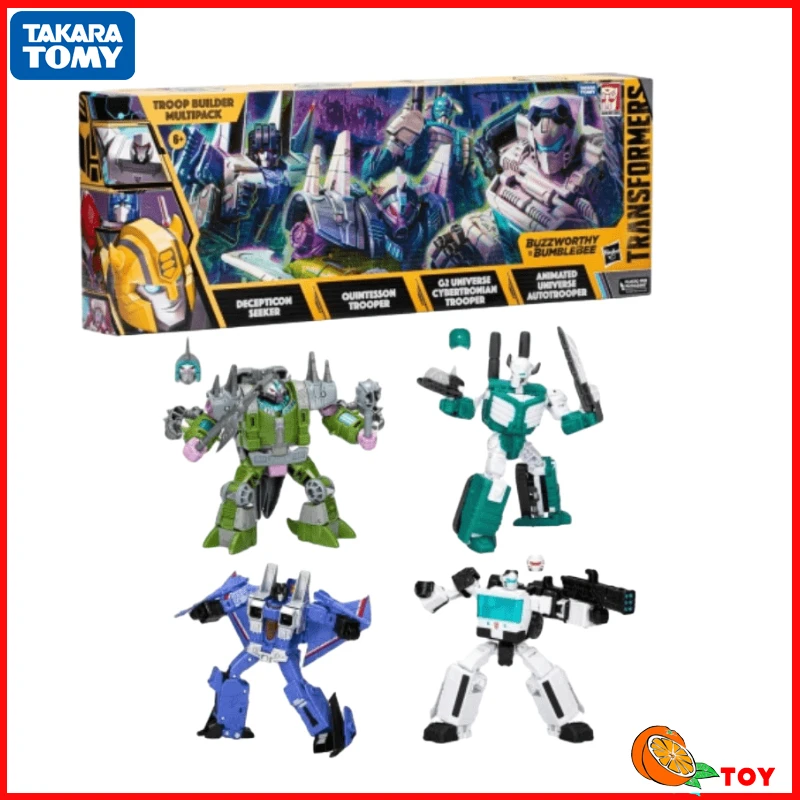 

In Stock Takara Tomy Transformers Toys Legacy Evolution BuzzworthyBumblebee Troop Builder Multipack Action Figures Gifts Hobbies