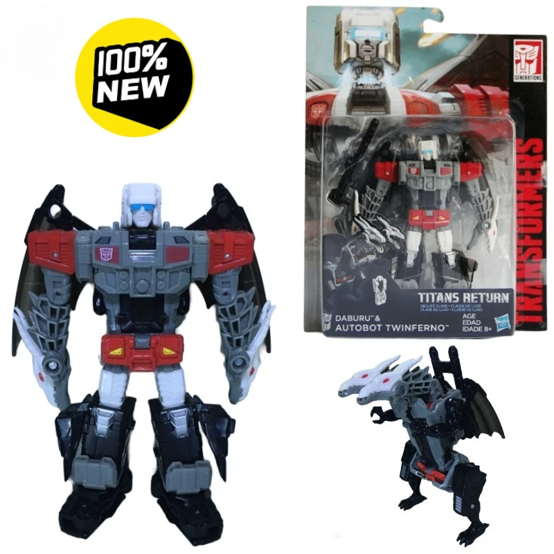 Nieuwe inventaris Transformer G1 tweekoppige draak Geanimeerd speelgoed figuur festival cadeau anime karakter Studio Series verzamelmodel
