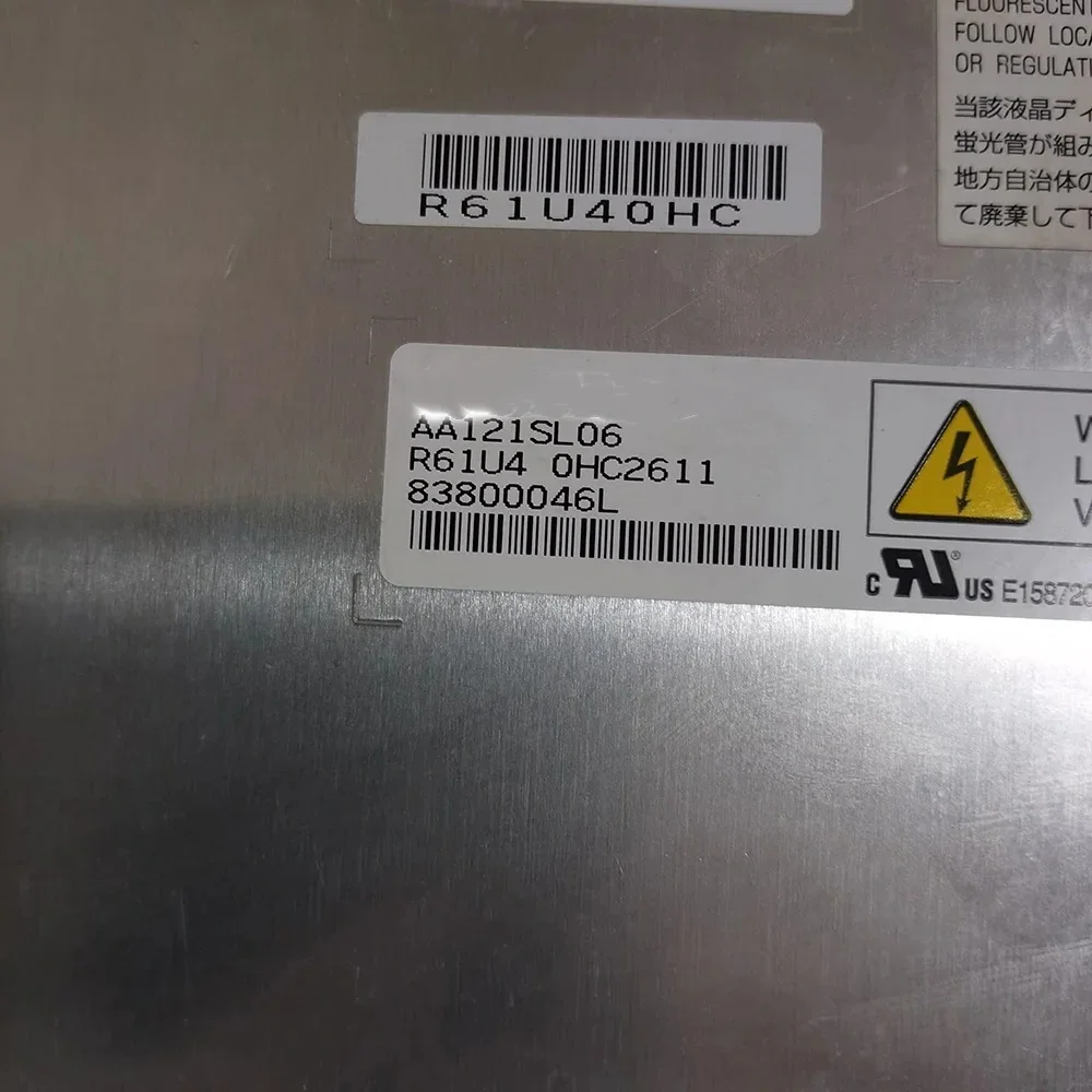 Panneau d'écran d'affichage LCD testé de 12,1 pouces pour AA121SL06