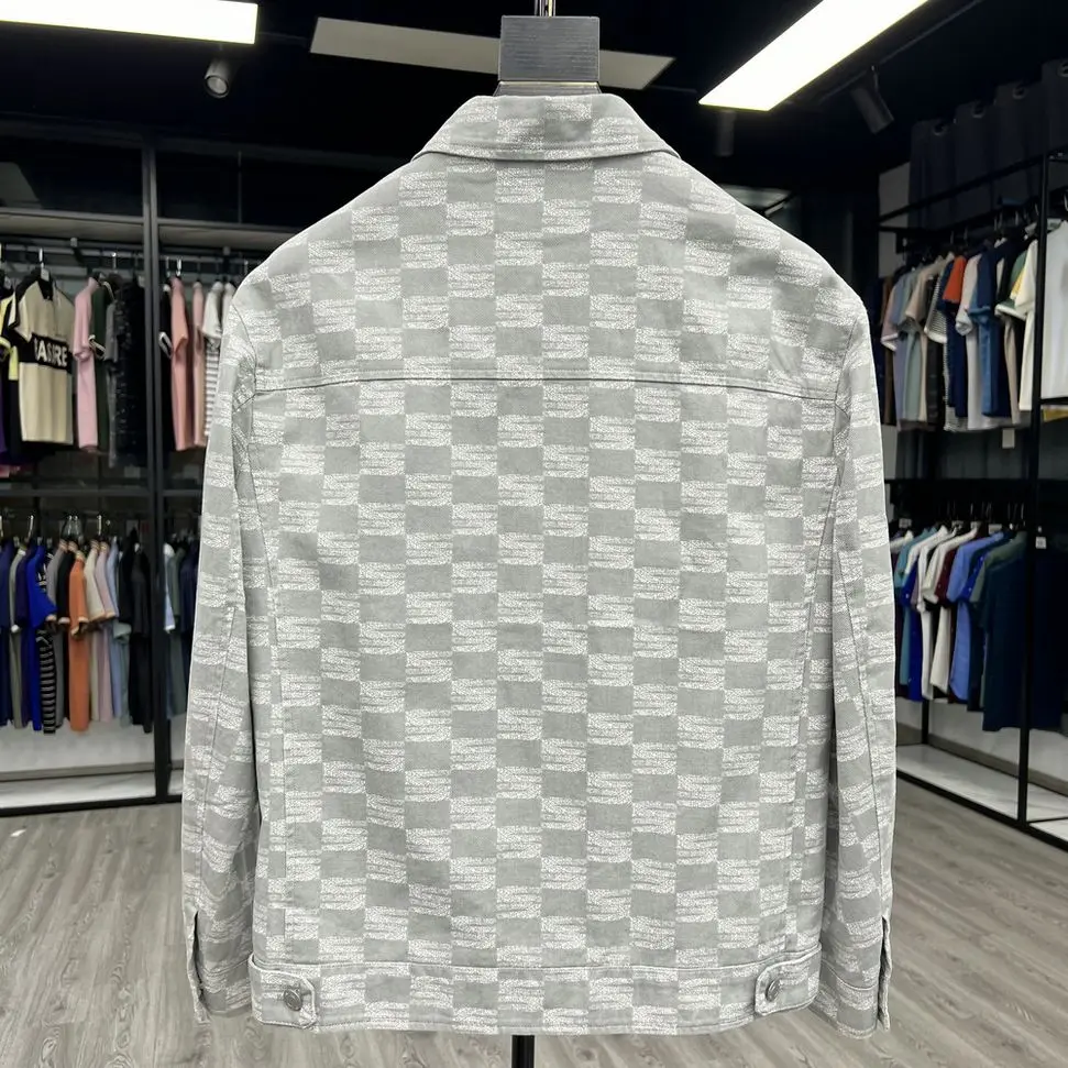 

Denim fashion casual single-breasted slim-fitting and thin spring and autumn versatile short jacket