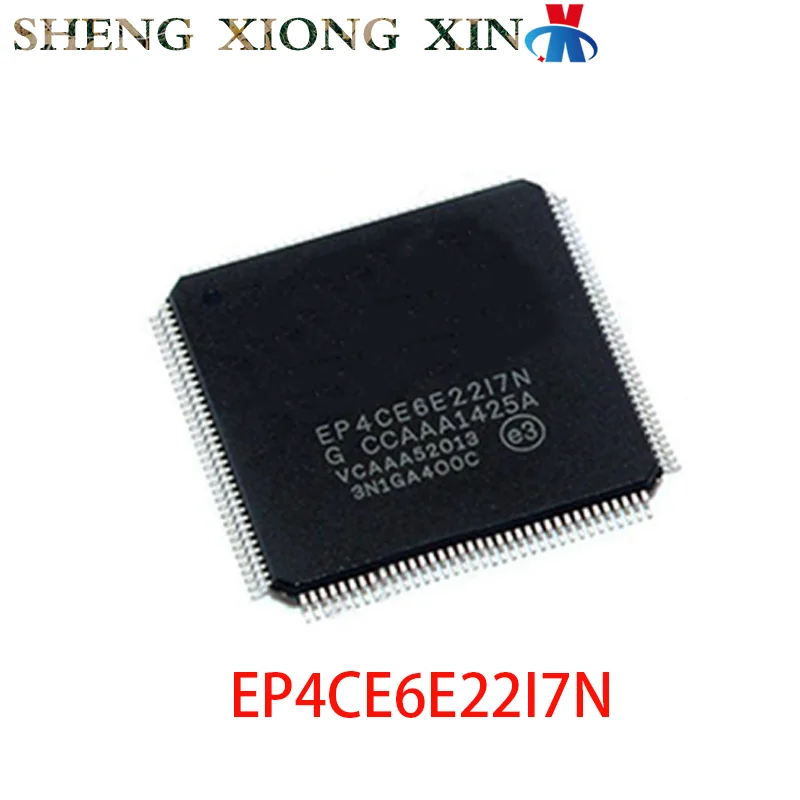 1pcs 100% NEW EP4CE6E22I7N TQFP-144 Field Programmable Gate Array EP4CE6E22I E22I7N  Integrated Circuit