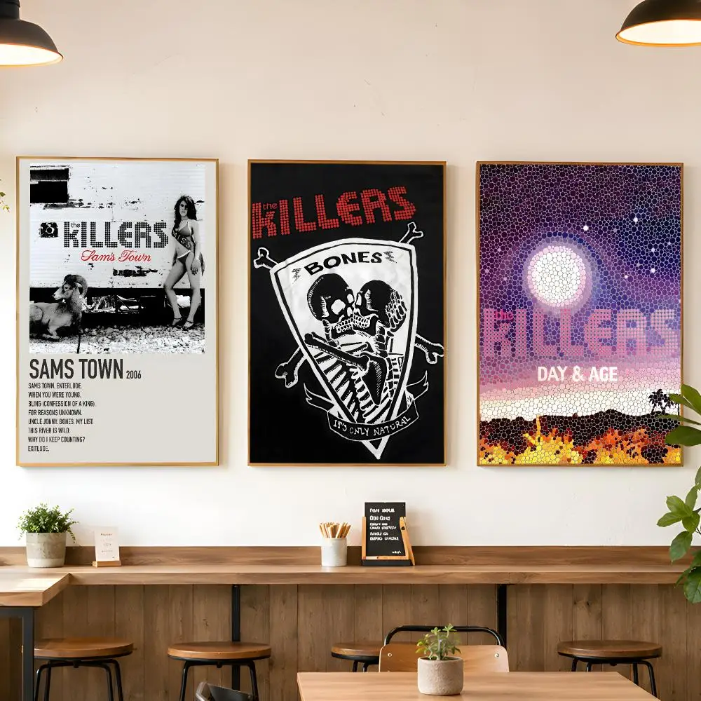 The K-Killers Poster Matte Wall Peel And Stick Decor Bedroom Living Room Office Dorm Home