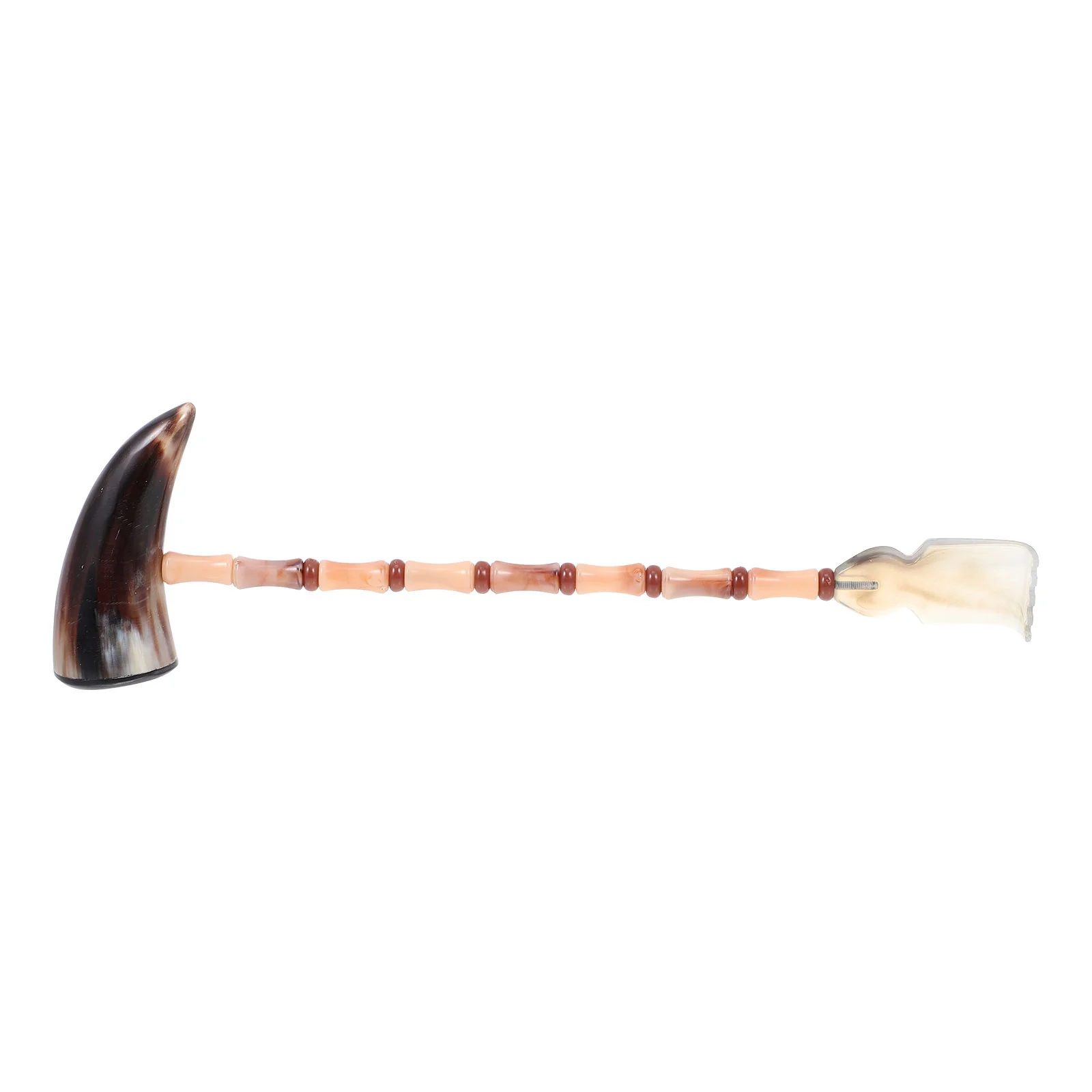 Ox Horn Scratcher Portable Ox Horn Massager Back Scratcher Body Massager Hammer Ox Horn Massage Tool