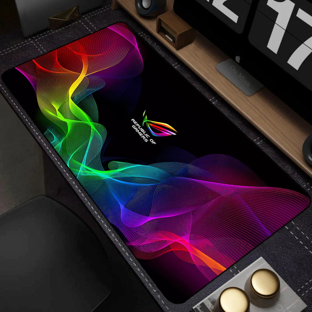 

Gamer Mouse Pad Cartoon Asus Deskmat Gaming Mousepad Desk Protector Pc Accessories Mats Kawaii Anime Extended Mause Pads