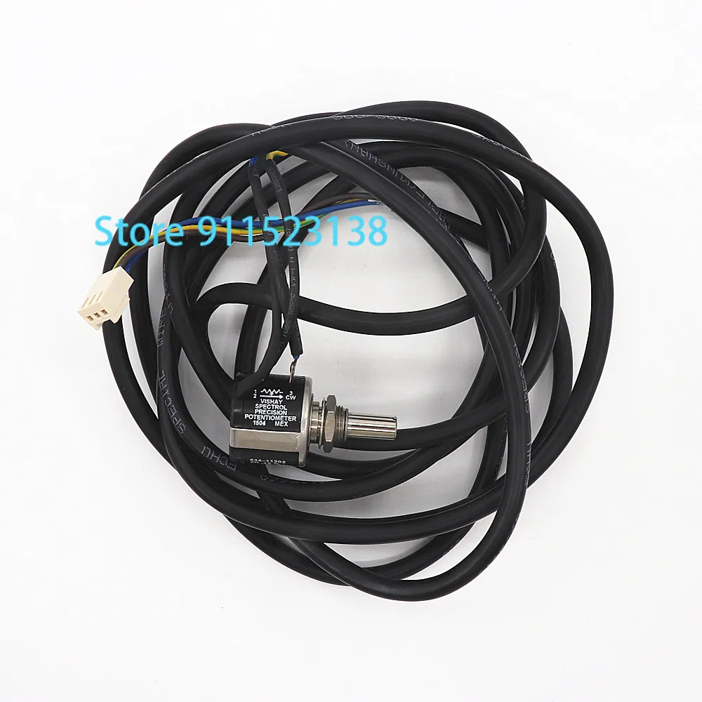 

Good Quality Chinese Cap Household Tubular Embroidery Machine Spare Parts Color Change Potentiometer With Cable And Plug