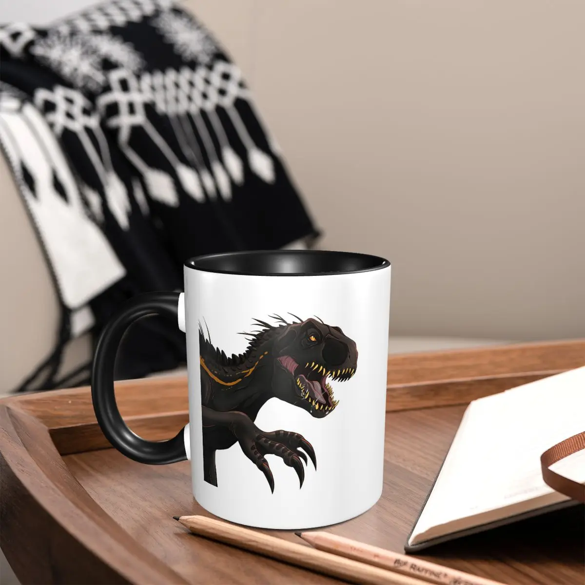 

Кружка-заговорщик мира Юрского периода, забавные керамические кофейные чашки, чайные кружки, чашка для молока, посуда для напитков, подарок для женщины и мужчины