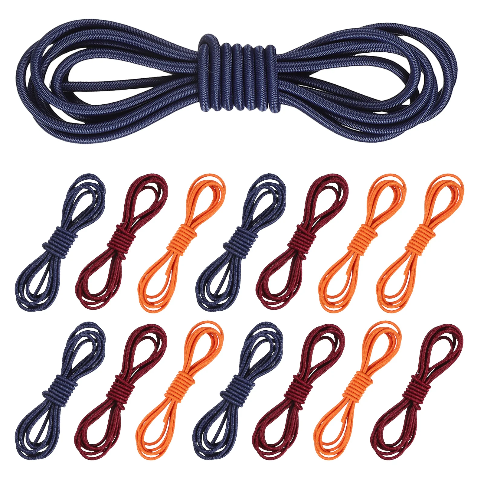 

15pcs Notebook Elastic Closure Band Nylon Travel Journal Strap For Diary Scrapbook Binder Organizer Cord Stretchy Book