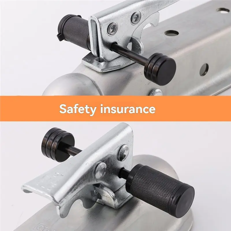 AS57-Trailer Tongue Coupler Lock Keyed Alike, Dia 1/4 Inch Diameter, 2-1/2 Inch Span For Latch-Type For Towing Boat Truck RV Car