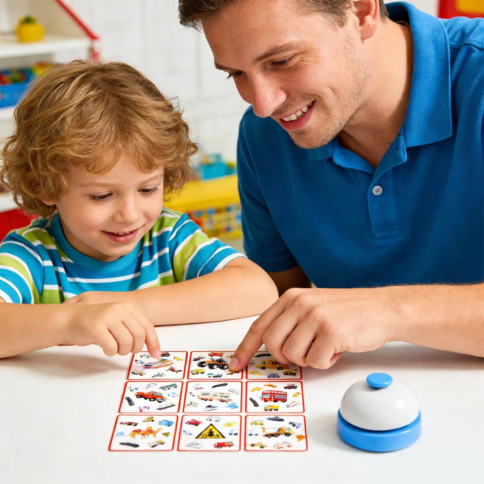 Children's Board Game Fun Bump Card Game Memory Training Matching Card Game Cognitive Enlightenment Concentration Education Toy