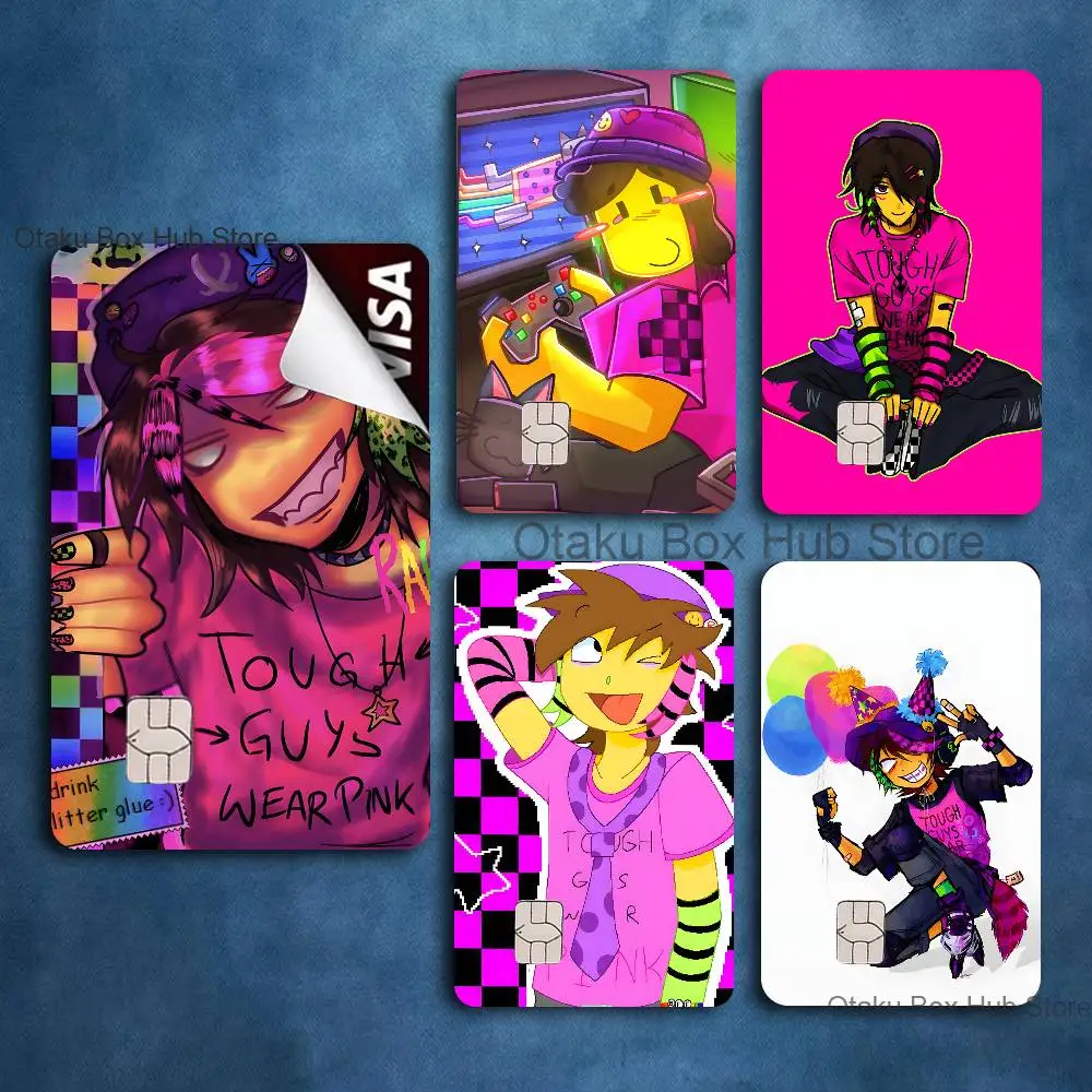 

R-RegretevatorS I-InfectedS Credit Debit Bus campus Access Card Cool Decoration Waterproof Scratch Resistant Stickers
