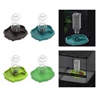 Reptile Waterer Water Feeder Reptile Water Dispenser Automatic Feeder Waterer Feeding Accessories Pet Reptile Feeder Bowl