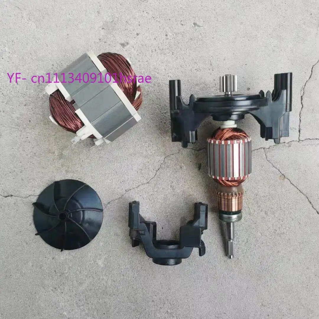 Motor Rotor Stator Carbon Brush Holder Fan Gear for Karcher Pressure Washer Spare Parts