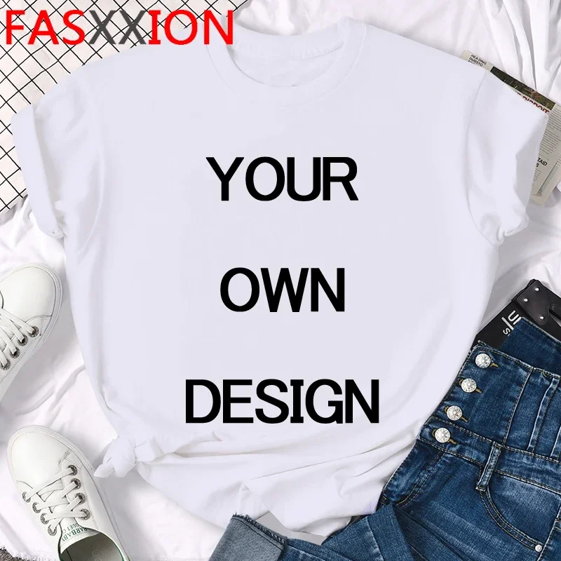 Camiseta personalizada con tu foto o logotipo, tu propio diseño, camiseta Unisex para hombres y mujeres, camiseta informal DIY, camiseta