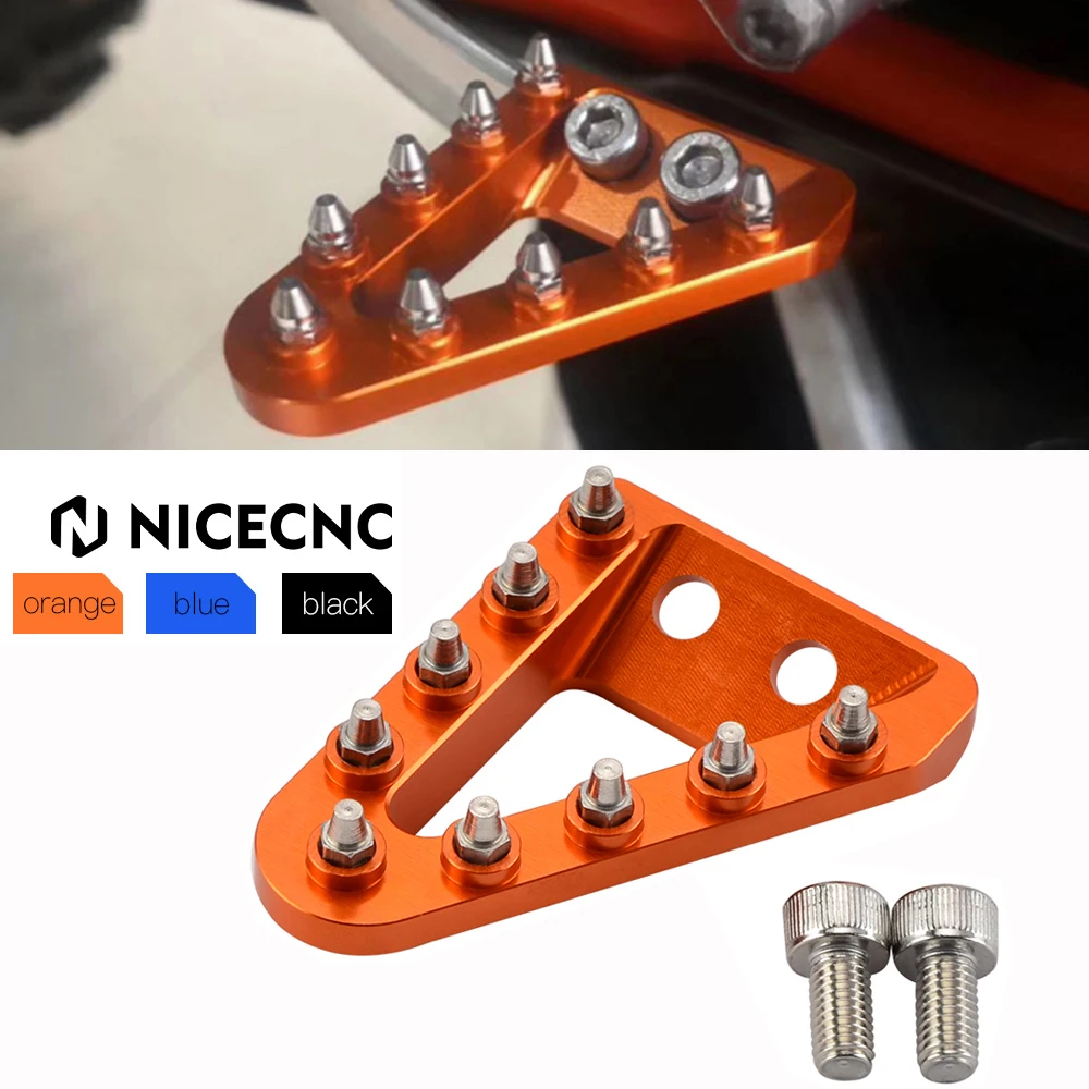 

NICECNC For KTM EXC 300 SXF EXC EXCF TPi SX XCW 125 350 450 500 2017-2023 For Husqvarna GasGas Rear Brake Pedal Lever Tip Plate