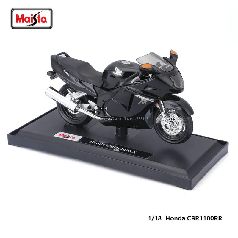 Maisto-ホンダキャブレター1100xx,合金,本物のオートバイモデル,静的車,コレクション,ギフト玩具,スケール1:18