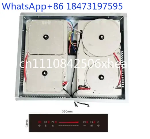 Household hidden rock slab induction concealed furnace embedded 1-4 multi-head furnace infrared electromagnetic