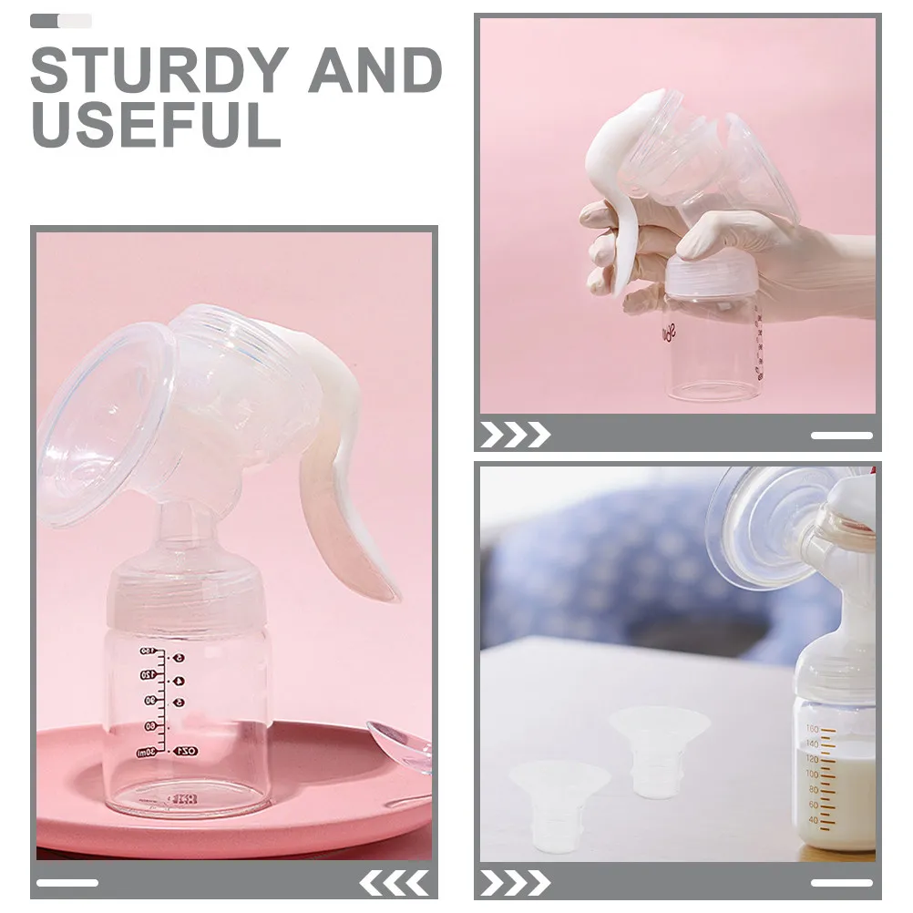 8Pcs Flexible Silicone Breast Pump Flange Inserts Set 13Mm 15Mm 17Mm 19Mm 21Mm 24Mm Universal Replacement for Wearable Electric
