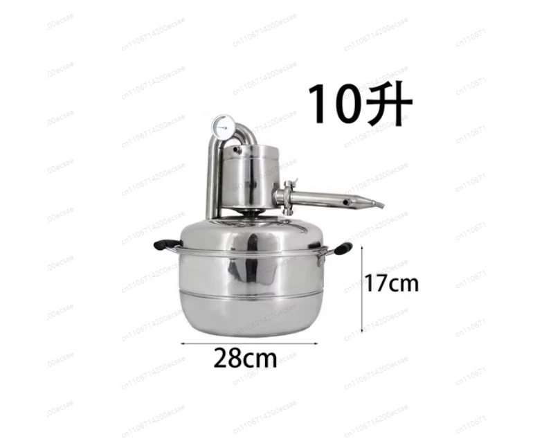 Small Mini Home Brewer 304 Stainless Steel Steam Distiller