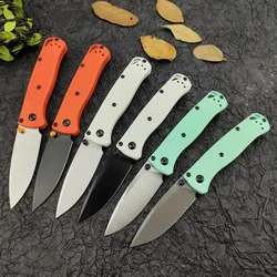 Tactical BM 533 Mini EDC Folding Knife Stainless Steel Blade Munual Pocket Knife Outdoor Rescue EDC Folding Utility Knife