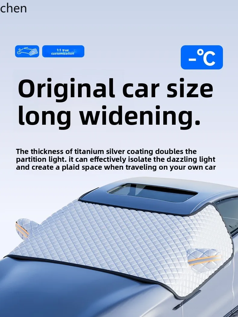 

ZML front windshield sunshade front block sunscreen heat insulation sunshade sunshade