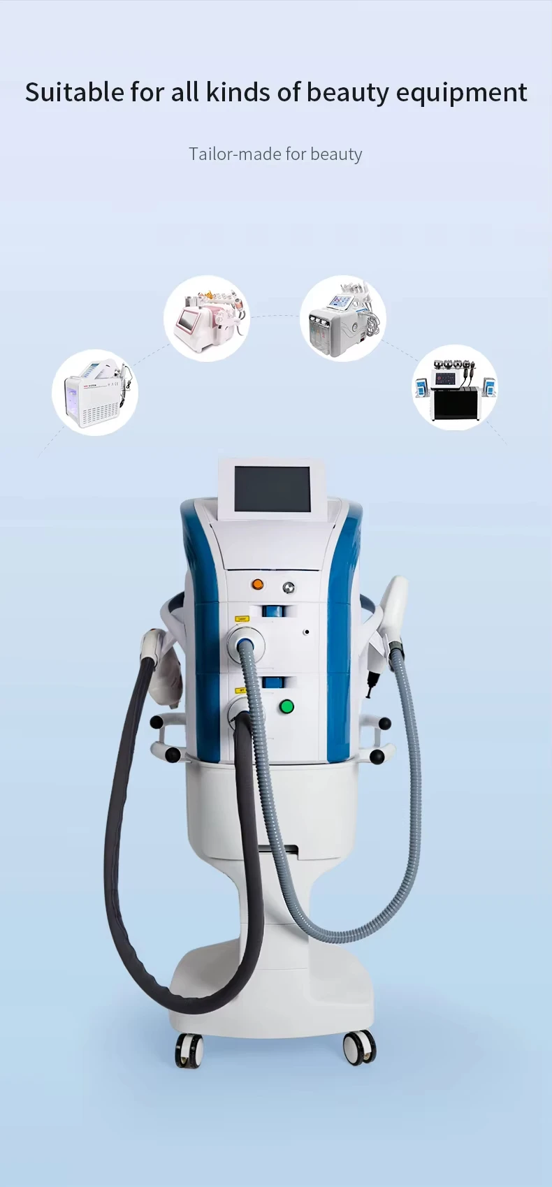 cart M22 Laser IPL OPT Hair Removal Machine For Permanent Hair Removal Skin Whitening Rejuvenation Acne Treatment