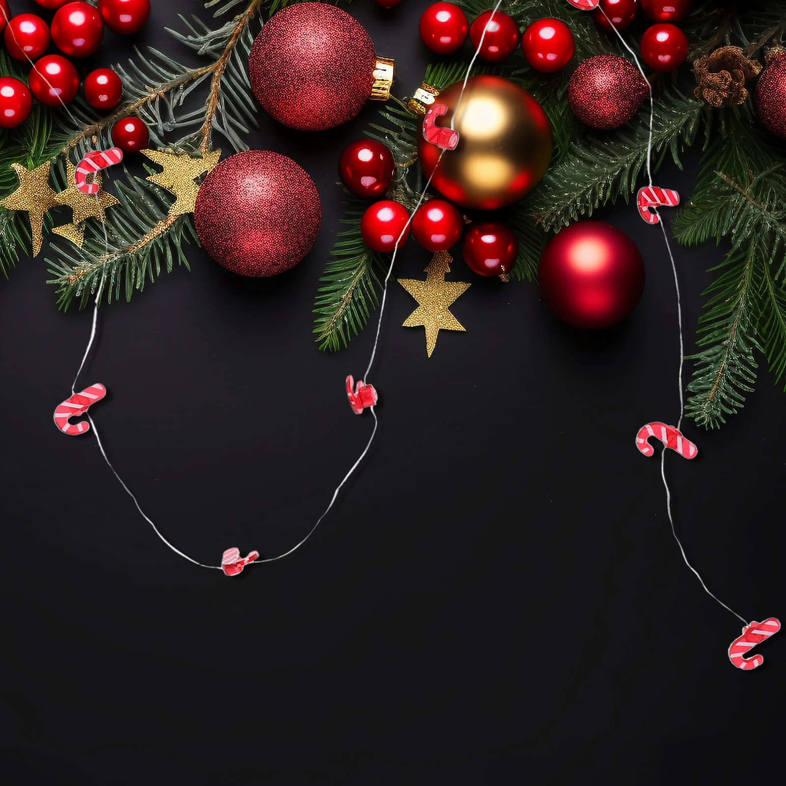 

Copper Wire Light String Halloween Lights for Tree Outdoor Decorate Indoor Abs Fairy Bedroom