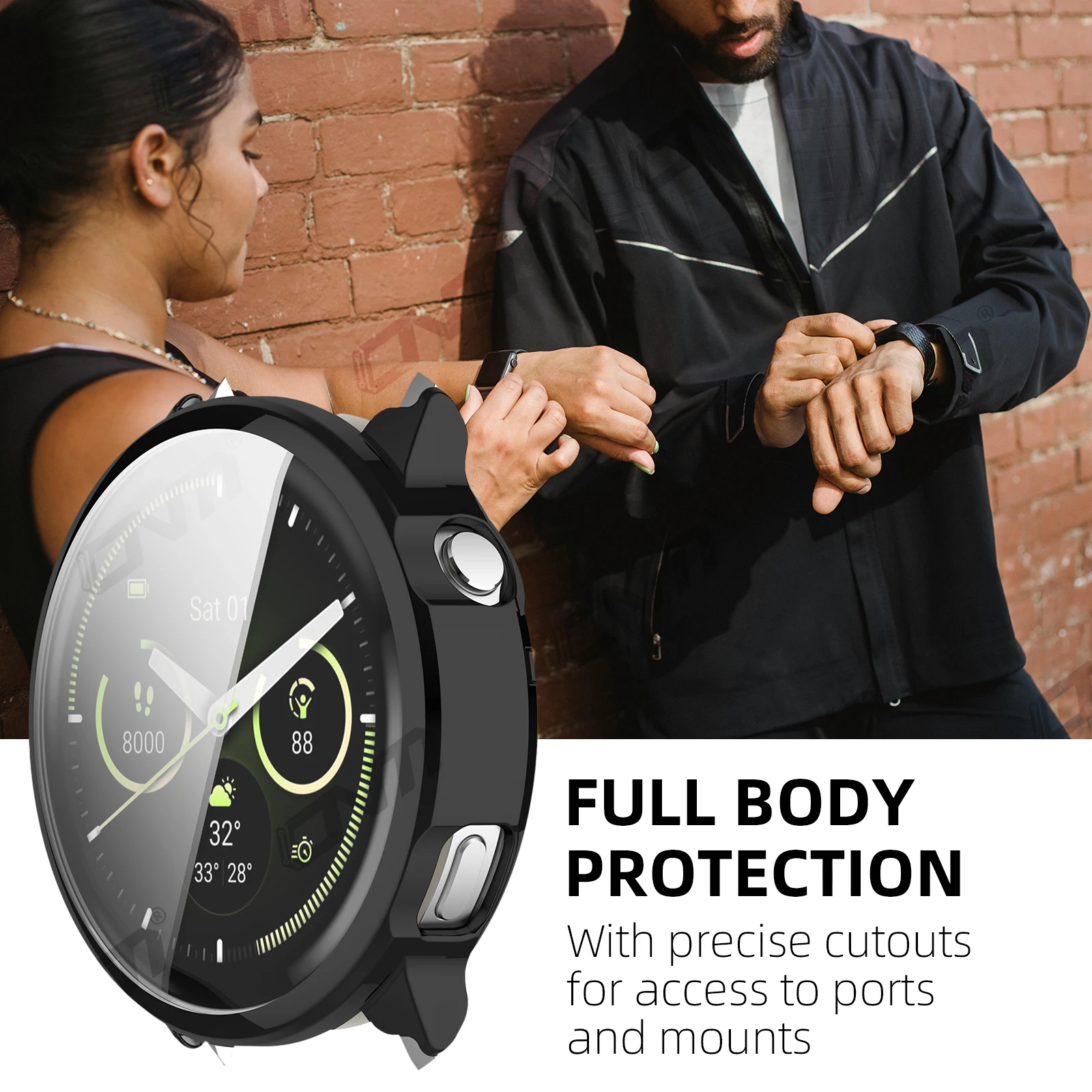 Garmin Venu 4 용 케이스 41mm 45mm 화면 보호기 케이스 Garmin Ve... - 2