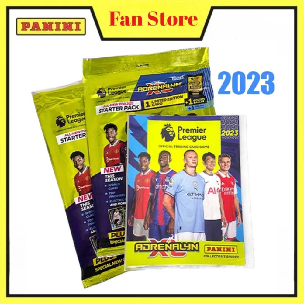 

22/23 Panini Premier League Official Adrenalyn XL Genuine Football Star Limited Trading Cards Book Fans Collection