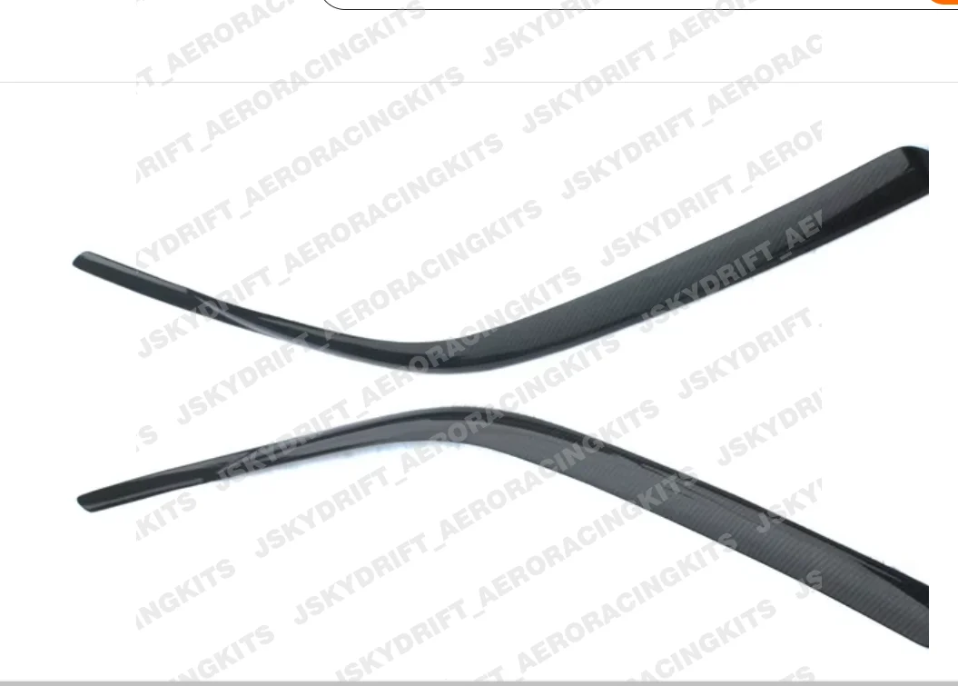 For Nissan Skyline GTR GTT R34 Wind Rain Visor Deflector Cover Carbon Fiber