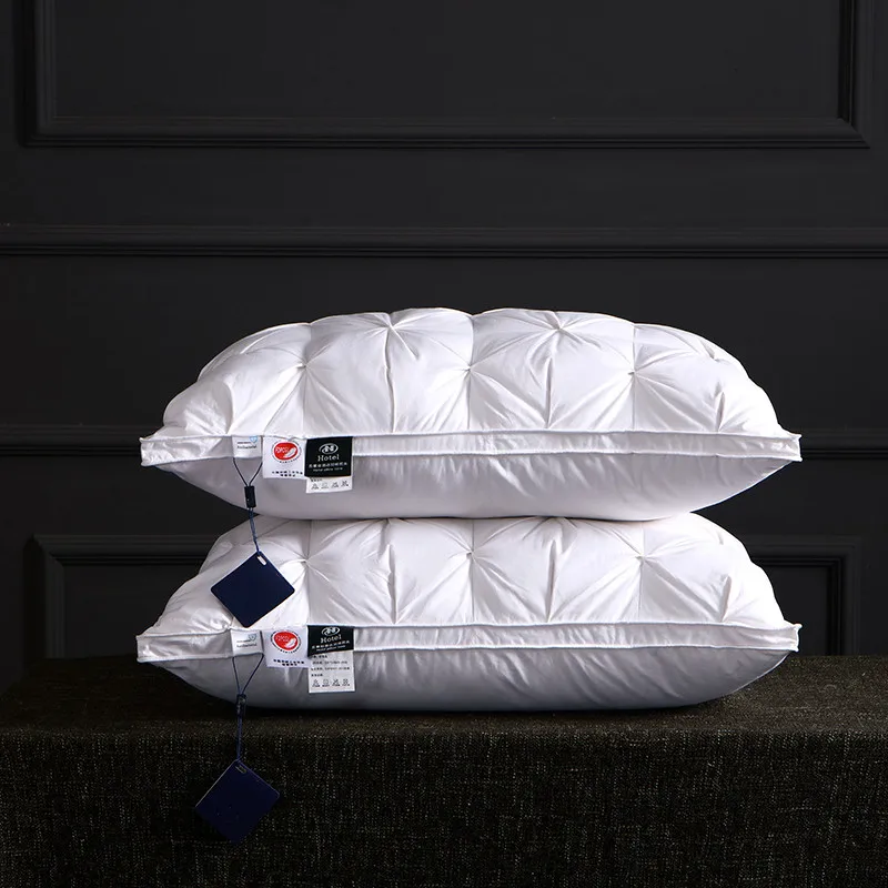 Down-alternative Pillow Insert, Single Size, for Gifting and Home Use Adult Almohadas 48*74cm ,3D Bread Bedroom Sleeping