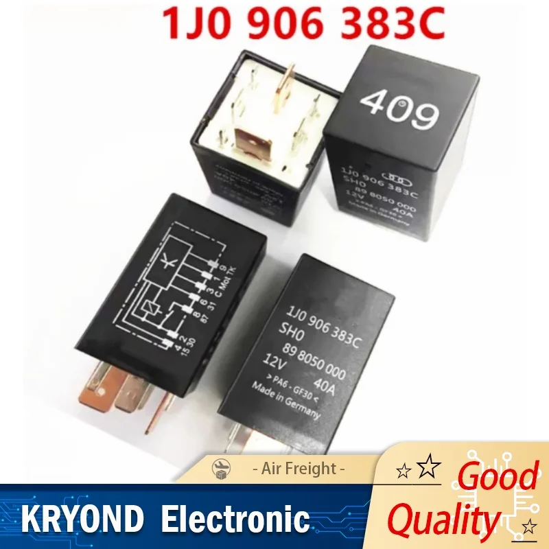 

Fuel Pump Relay 1J0 906 383C 1J0906383C for Volkswagen Passat Bora Golf 409 Relay