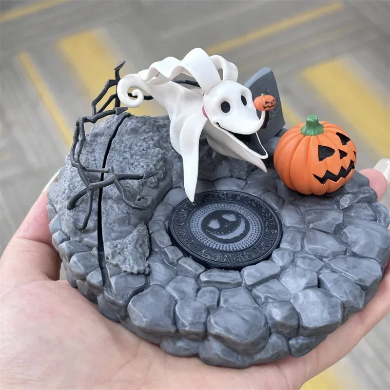 Zero The Ghost Dog Action Figure Toy Anime Il pesadilla prima di Natale Modello da tavolo Ornamenti Regalo di compleanno