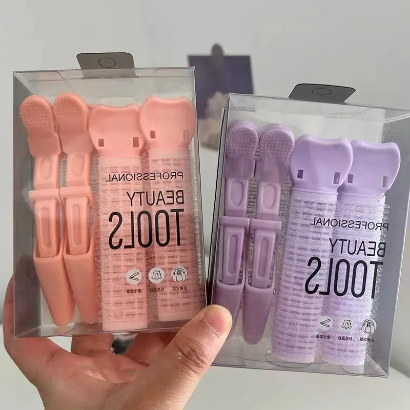 

Hair Root Fluffy Clip Set Curly Hair Curlers Roller Hair Natural Fluffy Bangs Hair Styling Clip Hair Pin Korean Hair Accessories