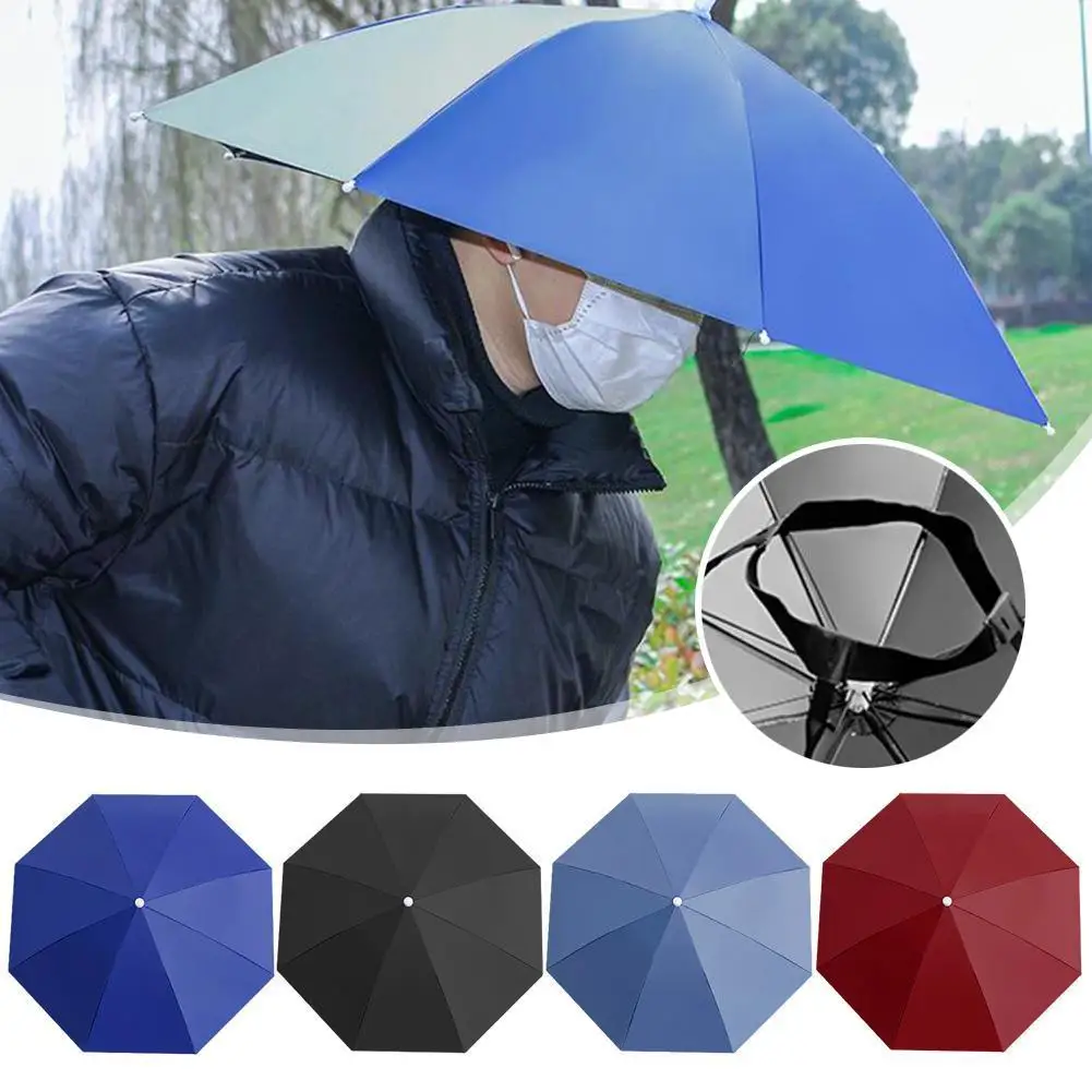 

Outdoor Fishing Sunshade Hat Outdoor Folding Umbrella Fishing Portable Convenient Sun Shade Anti-UV Camping Fishing Headwear Cap