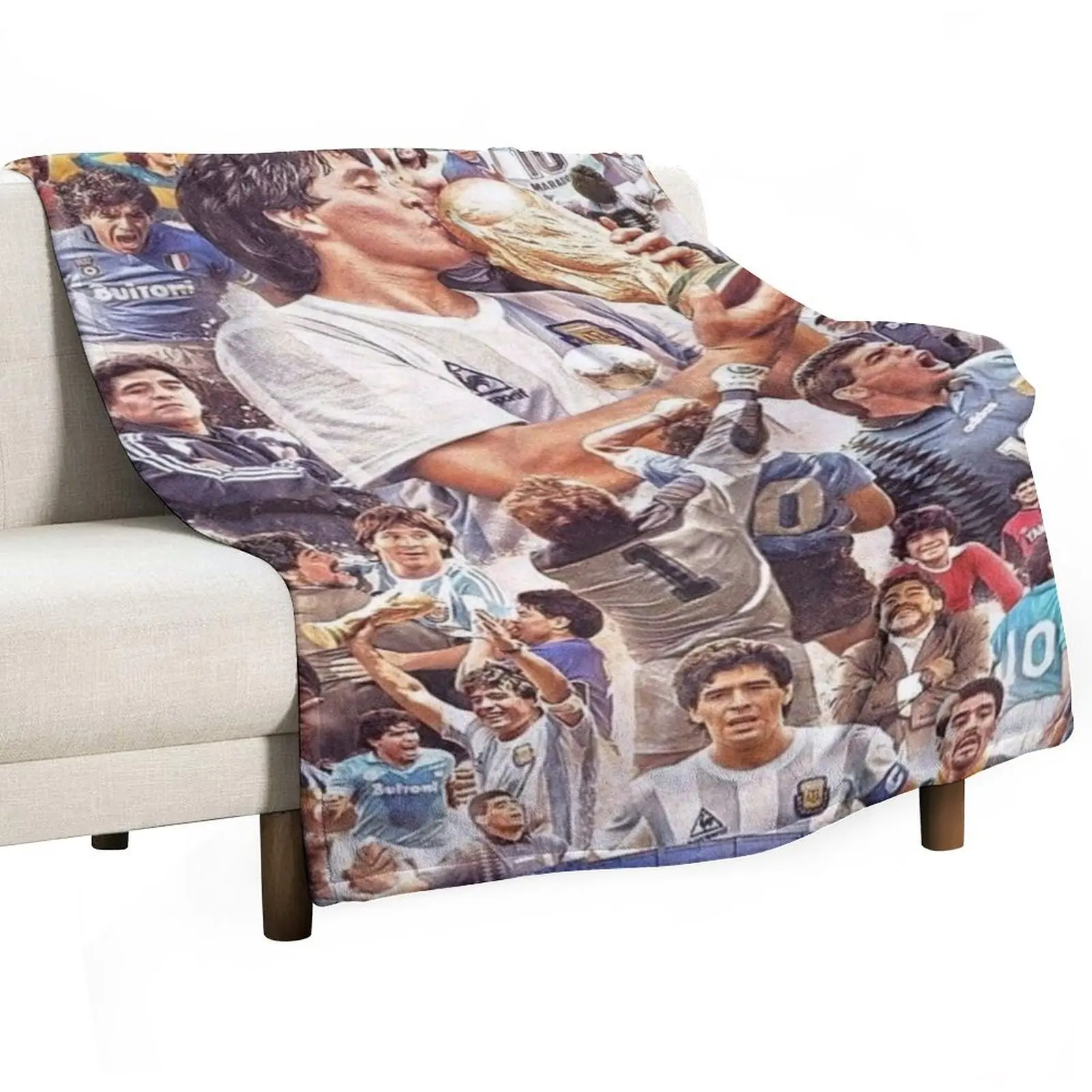 Soccer Players #7 Throw Blanket heavy to sleep Thins Comforter Cute Sofa Quilt Luxury Designer Blankets