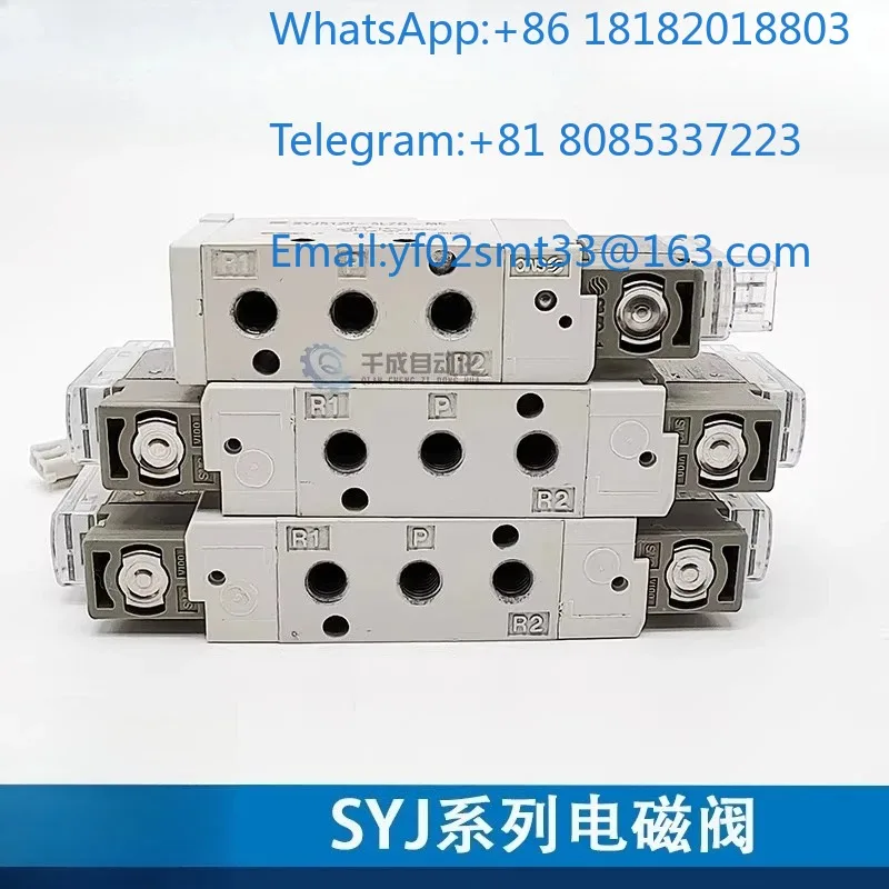 SYJ5000 Series Pneumatic Solenoid Valve SYJ5120-5LZD-M5 SYJ5123 SYJ5220 SYJ5223 5/2 5/3Way DC24VM5 Port Micro Air Control Valve