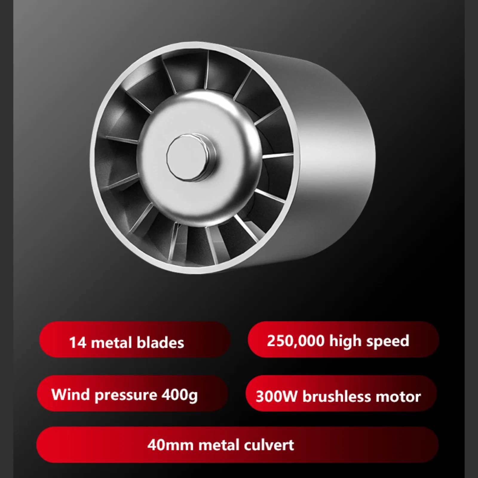 250000 دورة في الدقيقة مروحة عنيفة قوية منفاخ الهواء الكهربائي المحمولة منظف الغبار TypeC شحن 53 متر/الثانية فرش توربو مروحة نفاثة منفاخ #5