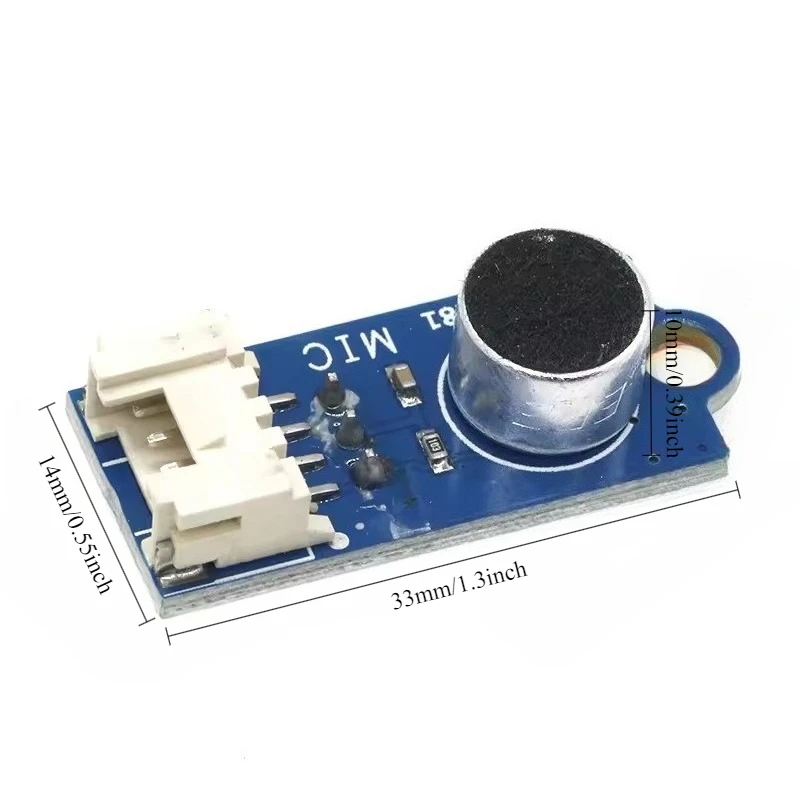 5pcs Microphone Noise Decibel Measurement Module 3P 4P Interface Sound Sensor for Arduino Decibel Meter